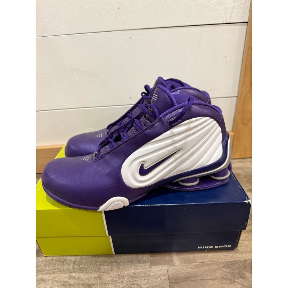Nike Shox Limitless TB Varsity Purple NEW Mens Size 13.5 - Picture 3 of 8
